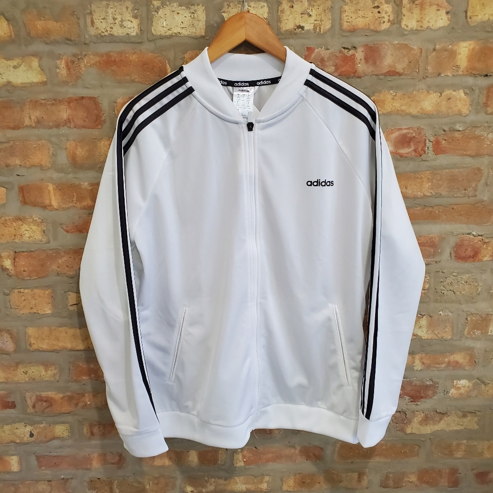 White Adidas Jacket